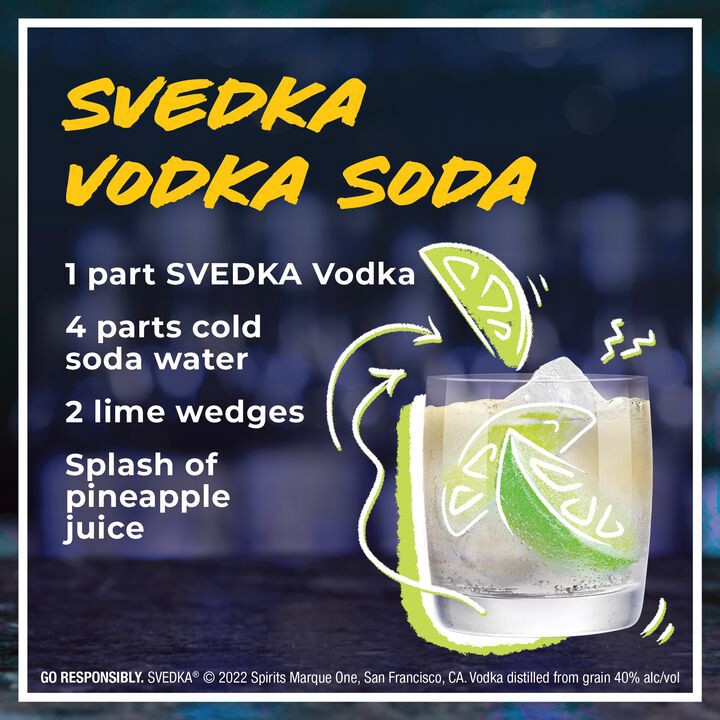 slide 4 of 5, SVEDKA Vodka, 80 Proof, 375 ml