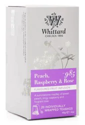 Whittard Classic Peach, Raspberry & Rose Tea