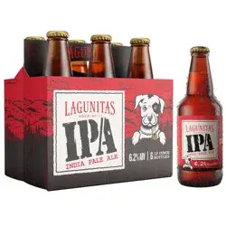 Lagunitas IPA, 6 Pack, 12 fl. oz. Bottles