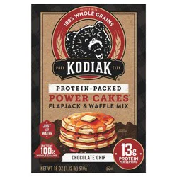 Kodiak Cakes Flapjack & Waffle Mix, Chocolate Chip, 18 oz
