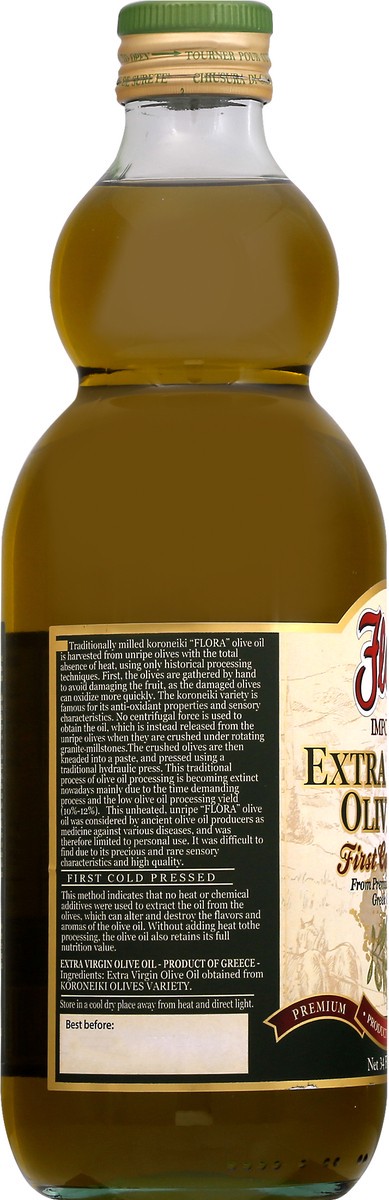 slide 7 of 9, Flora Fine Foods Italian Extra Virgin Olive Oil, 34 oz