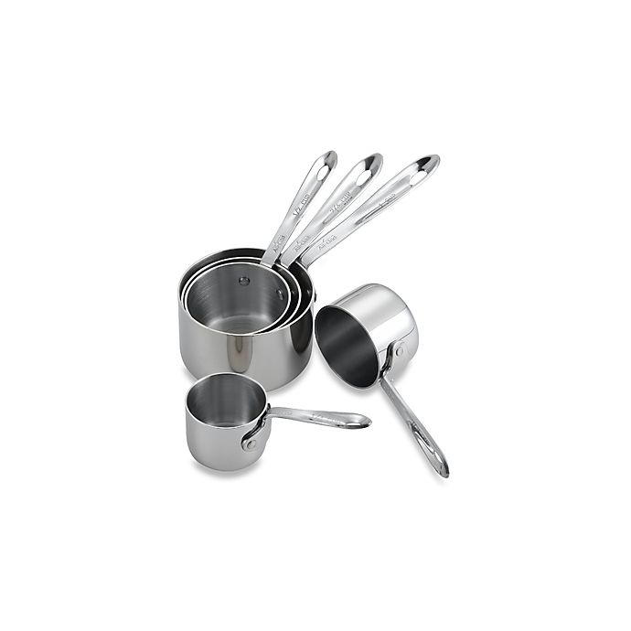 slide 1 of 1, All-Clad Stainless Steel Measuring Cups, 5 ct