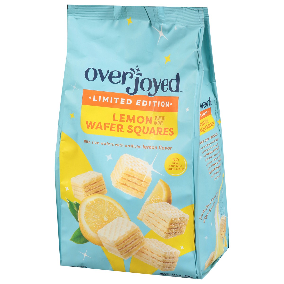 slide 2 of 4, Overjoyed Lemon Wafer Squares 14.1 Oz - 14.1 OZ, 14.1 oz