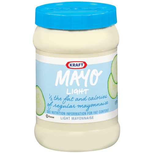 slide 1 of 1, Kraft Mayo Light Mayonnaise, 1 ct