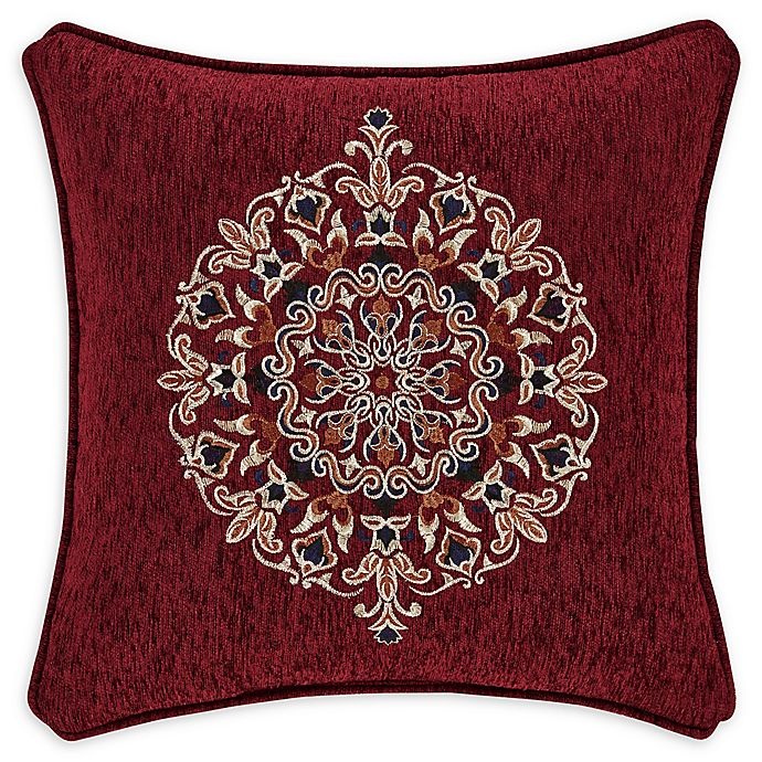 slide 1 of 2, J. Queen New York Taormina Square Throw Pillow - Red, 18 in