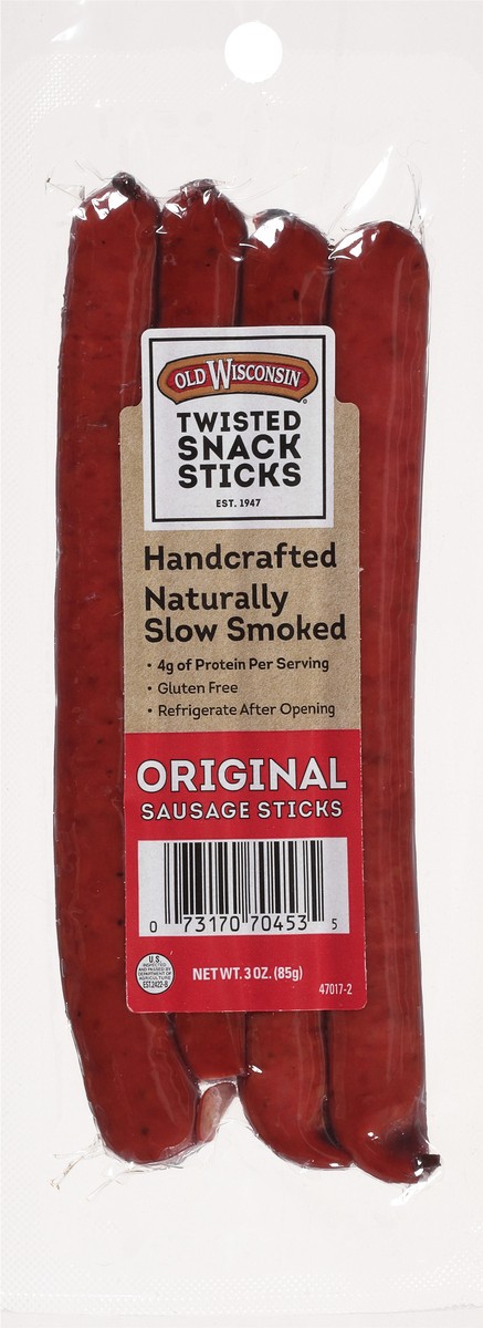 slide 4 of 7, Old Wisconsin Original Sausage Sticks 3 oz, 3 oz