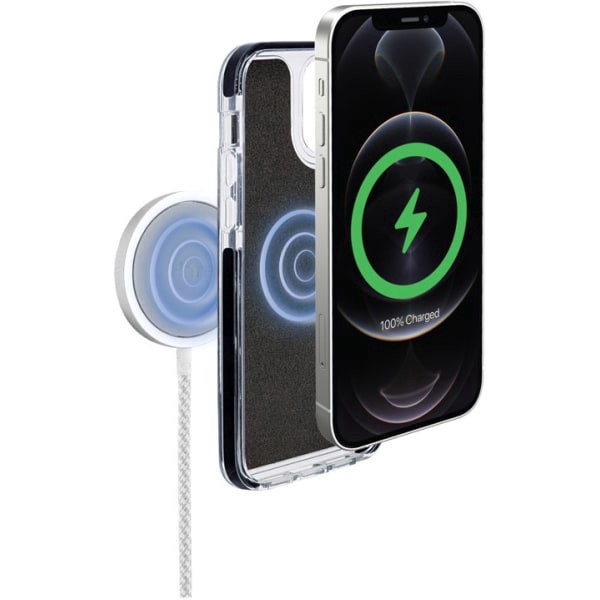 slide 4 of 4, iHome Magnetic Vegan Leather Velo Case For Iphone 12 Pro, Black, 2Ihpc0824B9L2, 1 ct