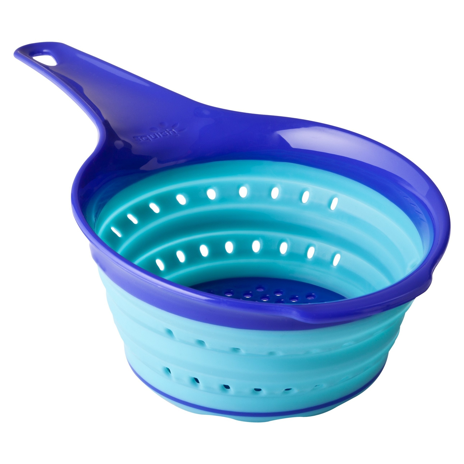 slide 1 of 1, Squish Collapsible Colandar, 1 qt