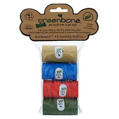 slide 1 of 1, Greenbone Biobase Pet Waste Bags, 48 ct