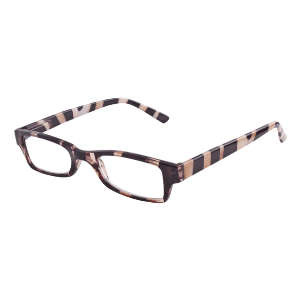 slide 1 of 4, Wink San Diego Reading Glasses, +1.50, Zebra, 1 ct