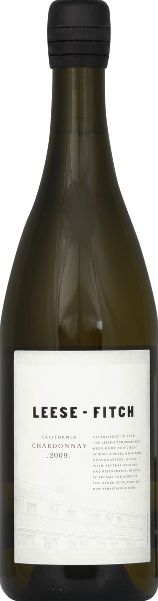 slide 1 of 2, Leese Fitch Chardonnay 750 ml, 750 ml