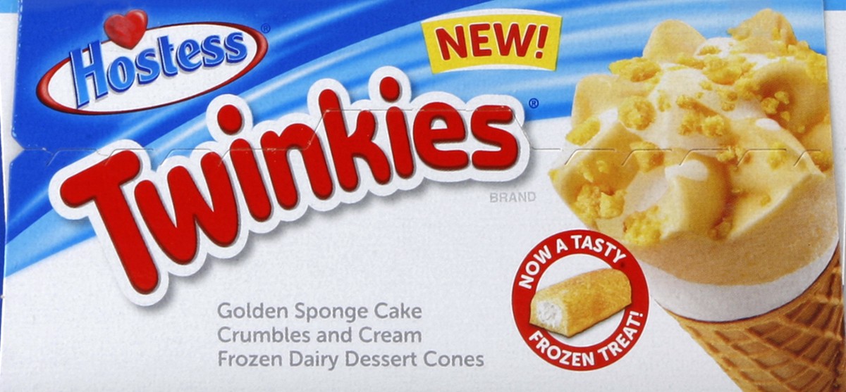 slide 4 of 4, Hostess Twinkies Cones, 4 ct