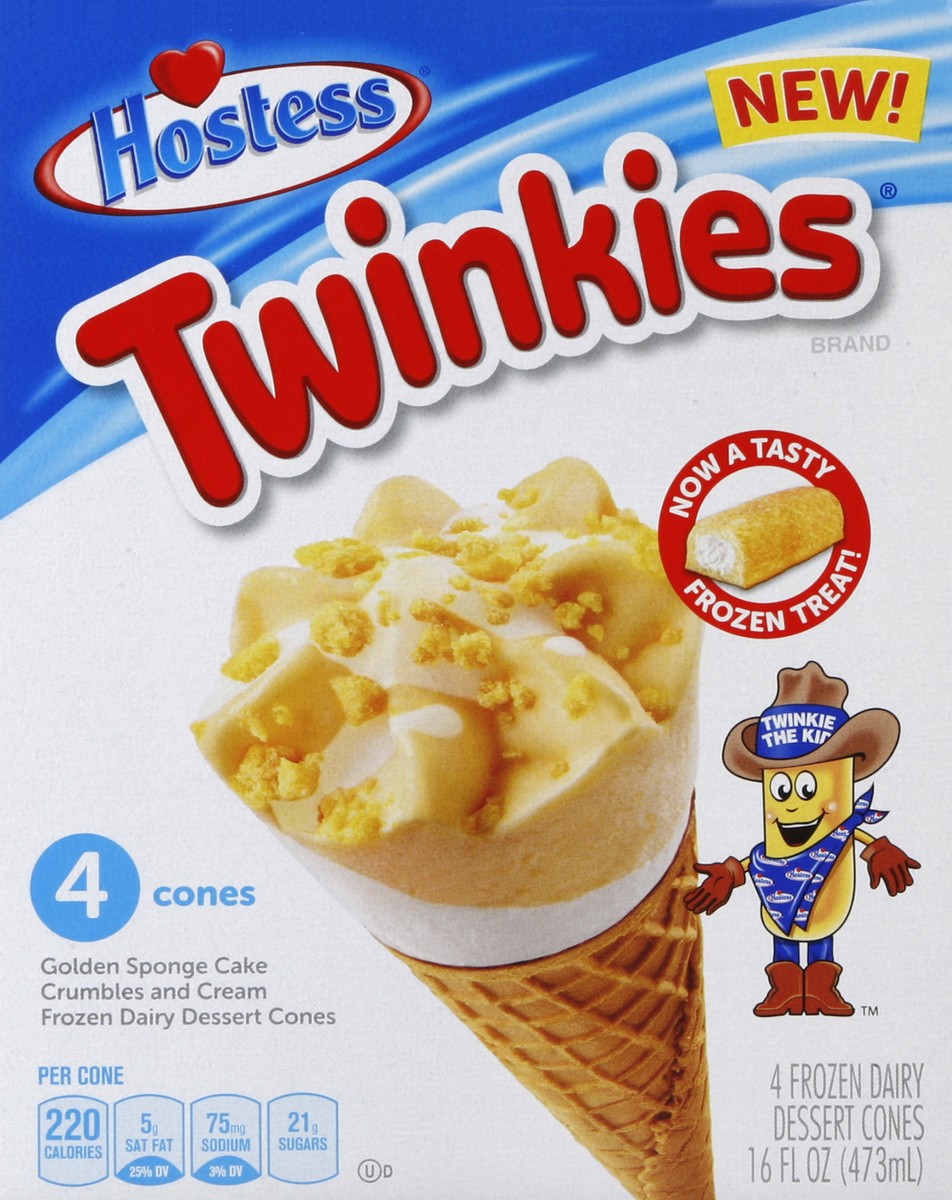 slide 3 of 4, Hostess Twinkies Cones, 4 ct