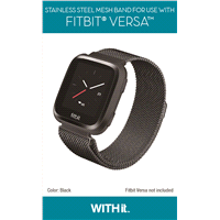 slide 4 of 5, WITHit Fitbit Versa Mesh Band, versa