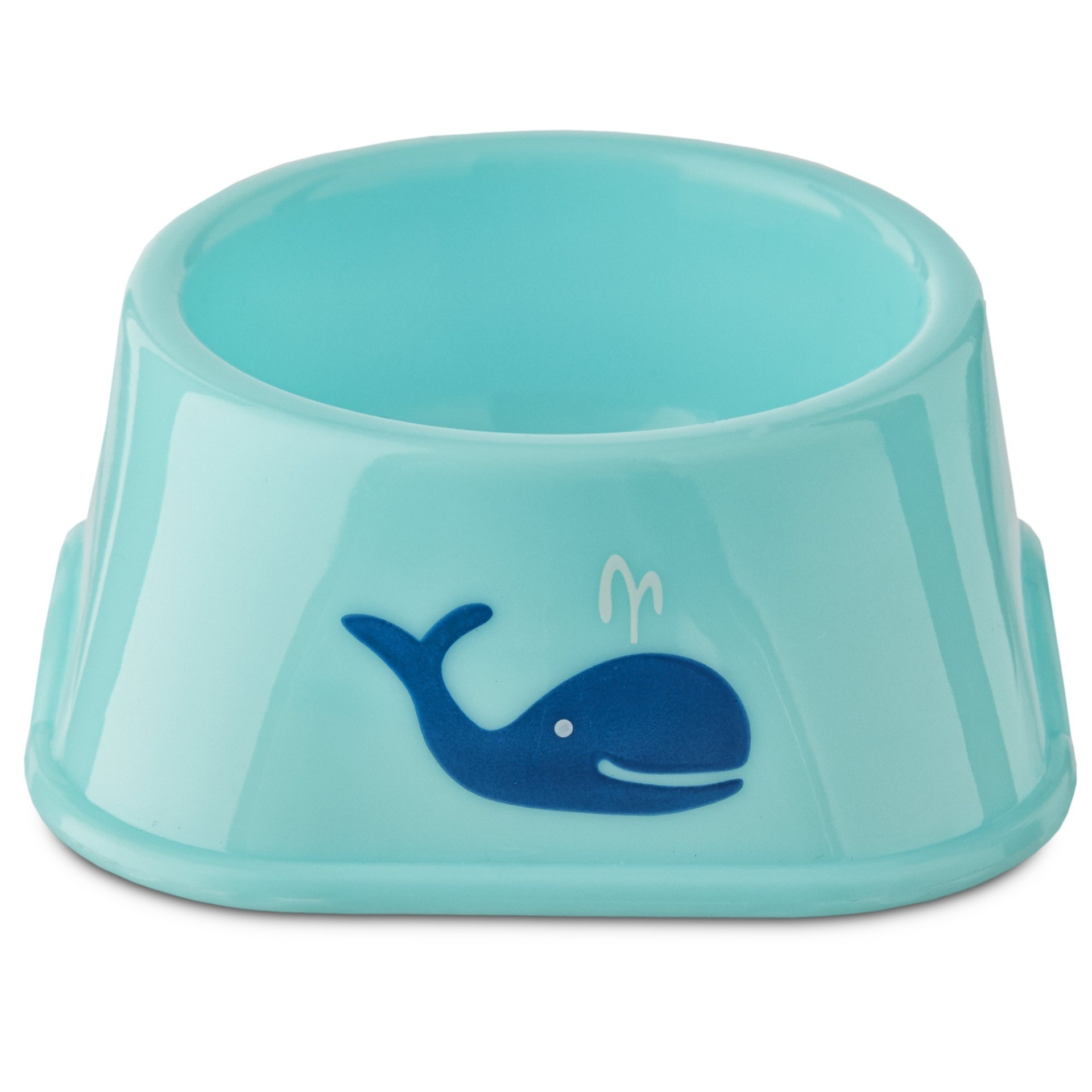 slide 1 of 1, You & Me Plastic Whale Print Bowl, 1 ct