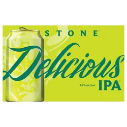 Stone Delicious IPA Beer 6 - 12 fl oz Cans