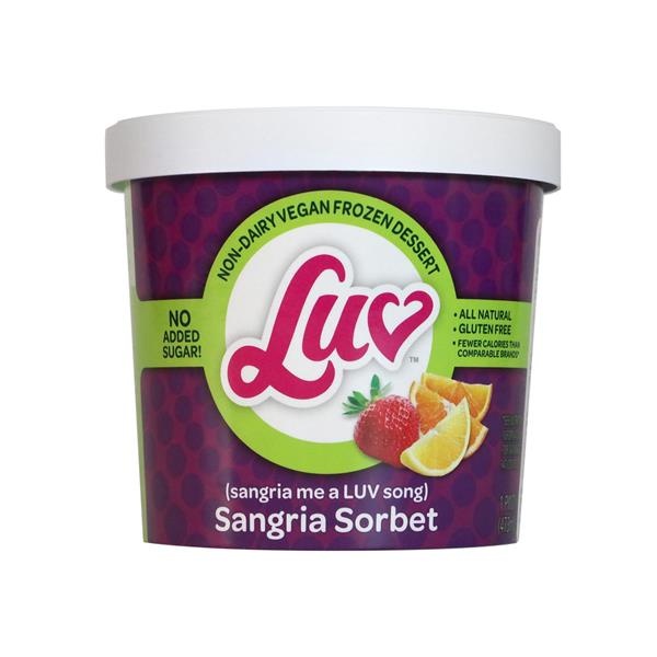 slide 1 of 1, Luv Sangria Sorbet, 1 pint