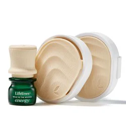 Lifelines 2pk Everyday Diffuser Set with Essential Oil Blend