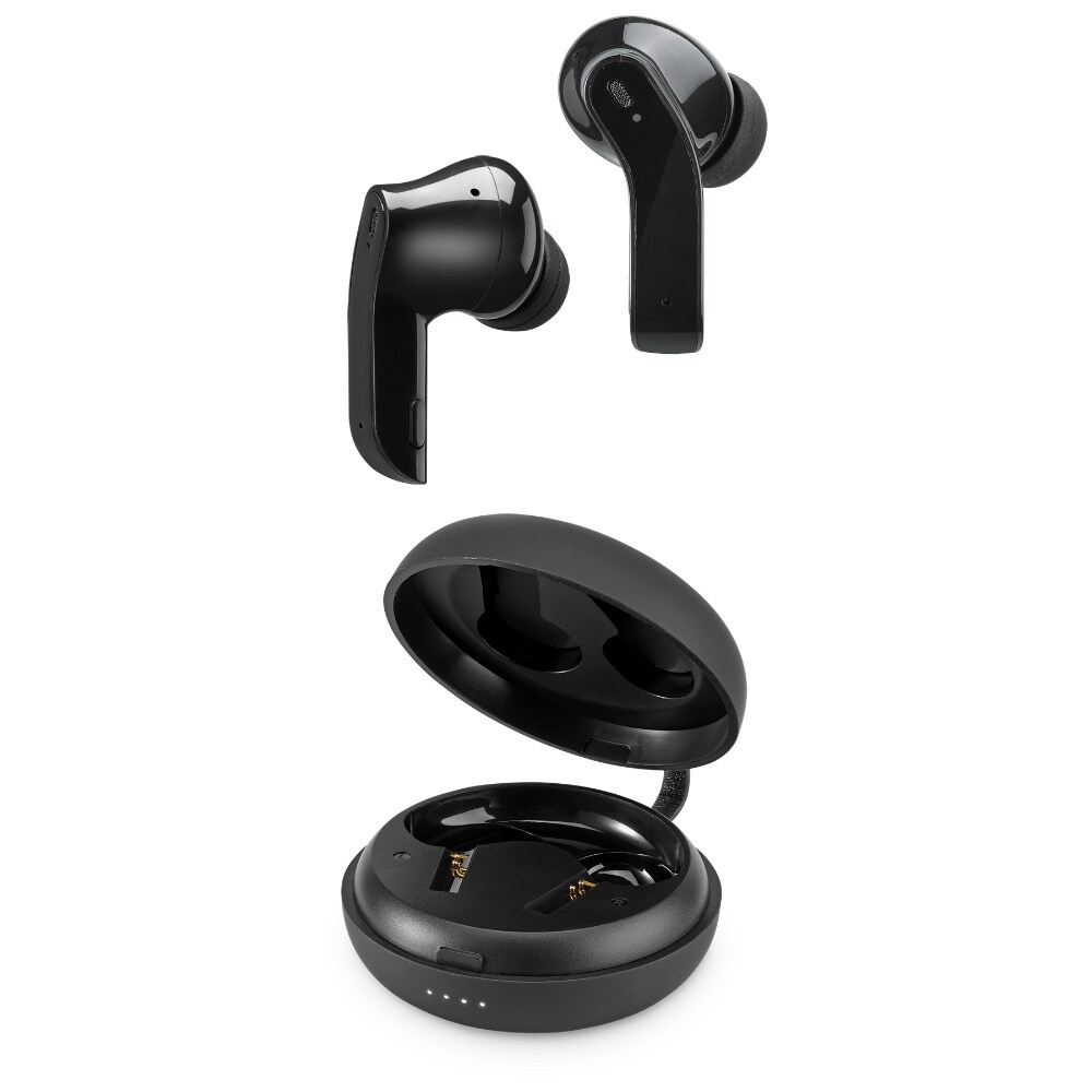 slide 1 of 1, iLive Noise Cancelling True Wireless Earbuds - Black, 1 ct