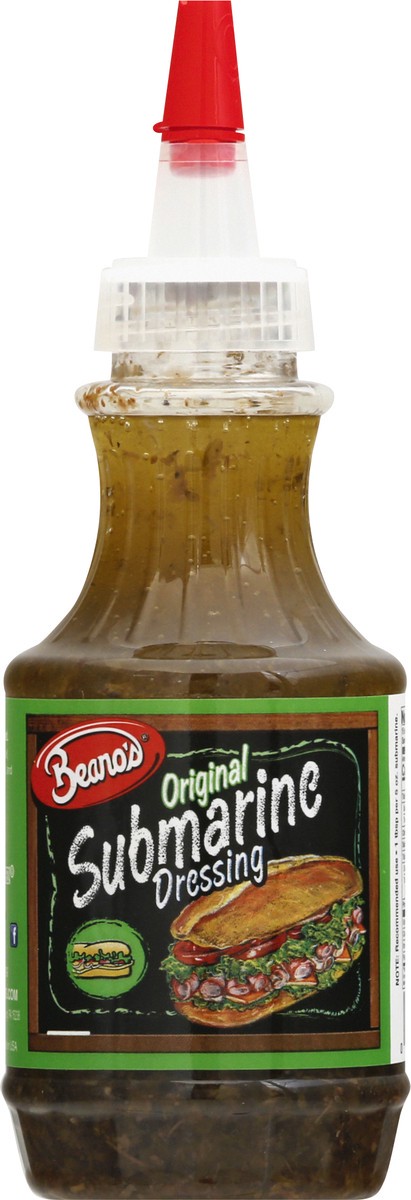 slide 1 of 12, Beano's Original Submarine Dressing 8 oz, 8 oz