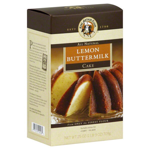 slide 1 of 1, King Arthur Lemon Buttermilk Cake Mix, 25 oz