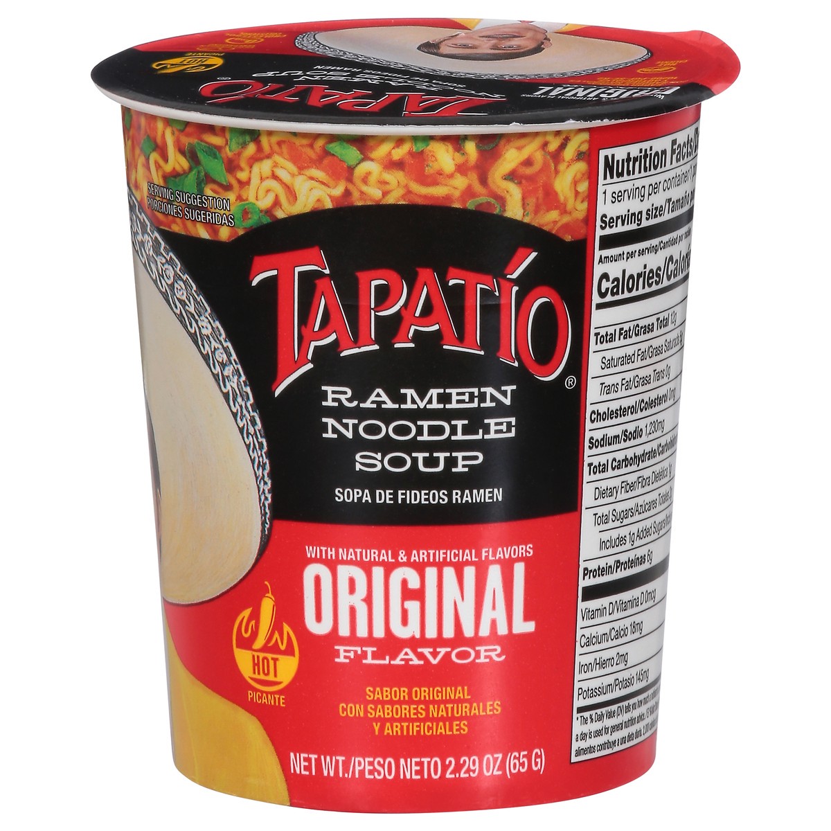 slide 1 of 9, Tapatio Original Flavor Ramen Noodle Soup 2.29 oz, 2.29 oz