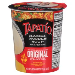 Tapatio Original Flavor Ramen Noodle Soup 2.29 oz