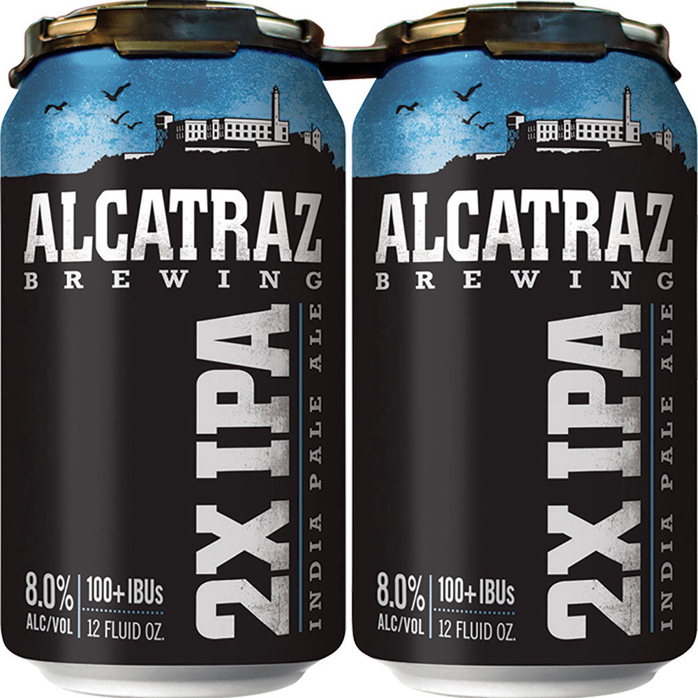 slide 1 of 1, Alcatraz Brewing Alcatraz 2x Ipa, 4 ct; 12 oz