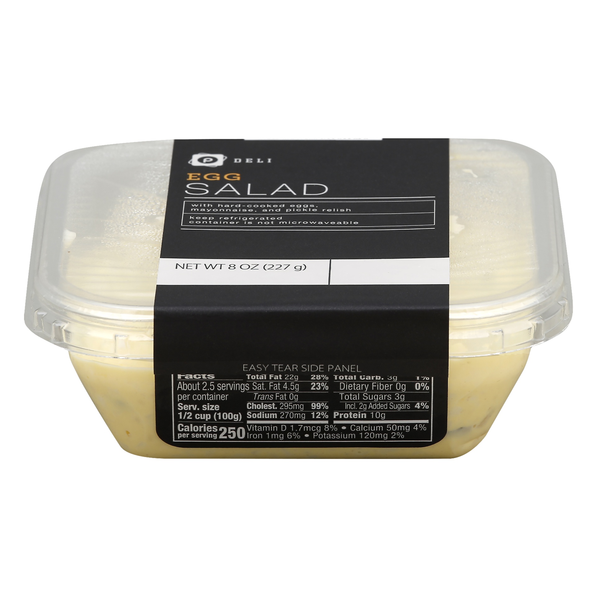 slide 1 of 1, Publix Deli Egg Salad, 8 oz