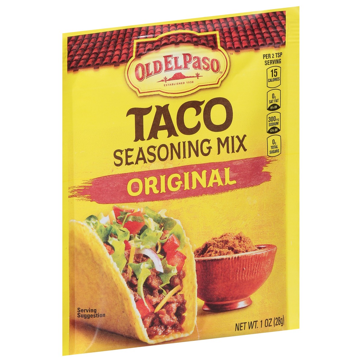 slide 2 of 9, Old El Paso Taco Seasoning Mix, Original Flavor, 1 oz., 1 oz
