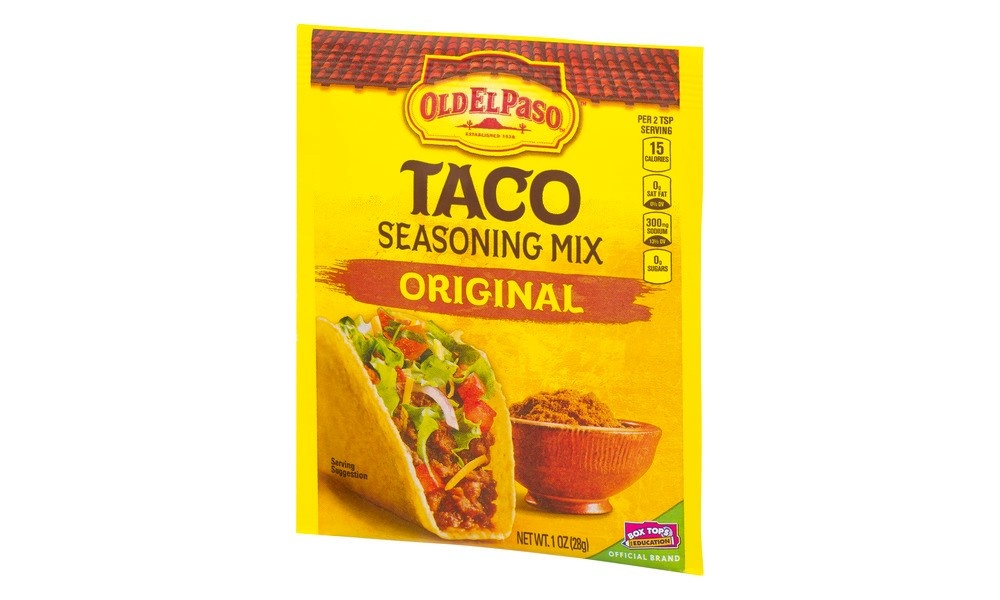 slide 2 of 3, Old El Paso Original Taco Seasoning Mix, 1 oz