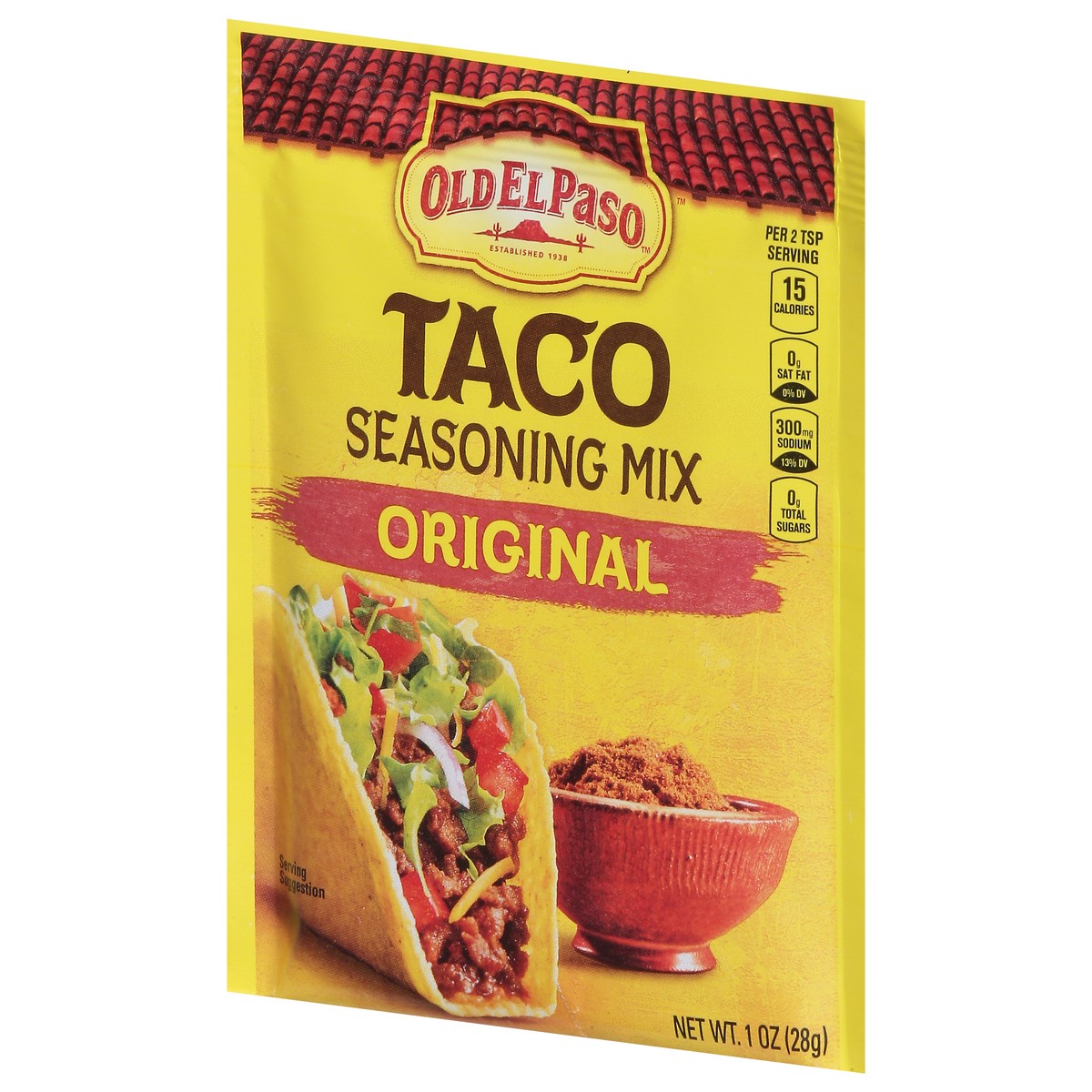 slide 3 of 9, Old El Paso Taco Seasoning Mix, Original Flavor, 1 oz., 1 oz