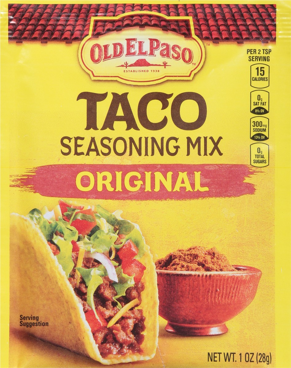 slide 6 of 9, Old El Paso Taco Seasoning Mix, Original Flavor, 1 oz., 1 oz