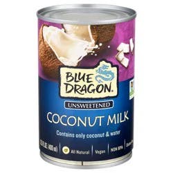 Blue Dragon Unsweetened Coconut Milk 13.5 fl oz