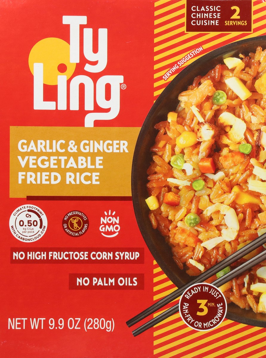 slide 6 of 9, Ty Ling Vegetable Garlic & Ginger Fried Rice 9.9 oz, 9.9 oz