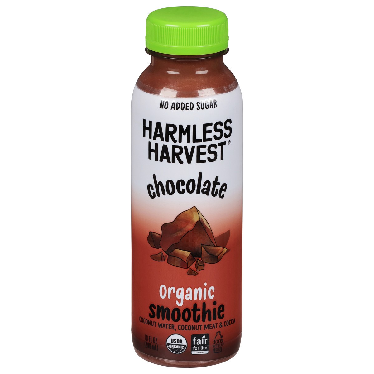 slide 1 of 1, Harmless Harvest Organic Chocolate Smoothie 10 fl oz, 10 fl oz