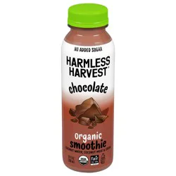 Harmless Harvest Organic No Sugar Added Chocolate Smoothie 10 fl oz