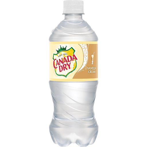 slide 1 of 1, Canada Dry Vanilla Cream Soda - Single Bottle, 20 fl oz