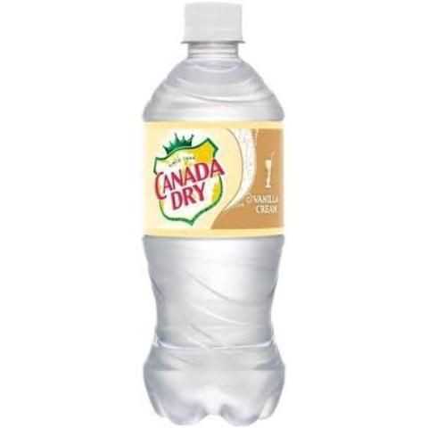 slide 1 of 1, Canada Dry Vanilla Cream Soda - Single Bottle- 20 fl oz, 20 fl oz