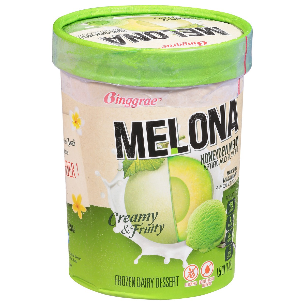 slide 2 of 9, Melona Honeydew Melon Frozen Dairy Dessert 1.5 qt, 1.5 qt