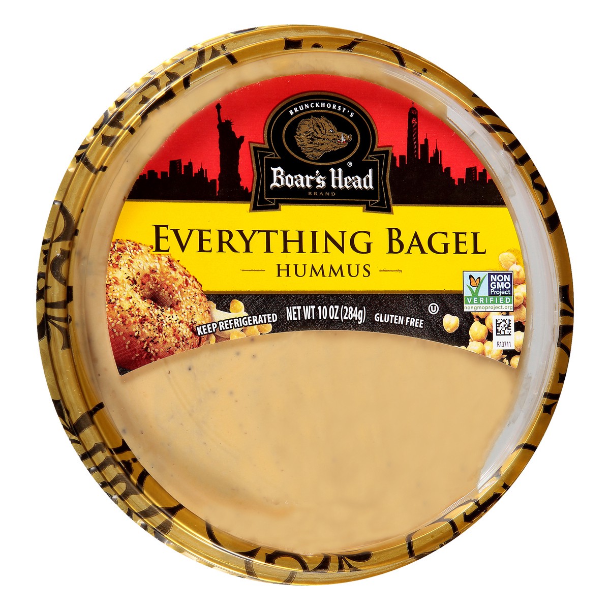 slide 4 of 9, Boar's Head Everything Bagel Hummus, 10 oz