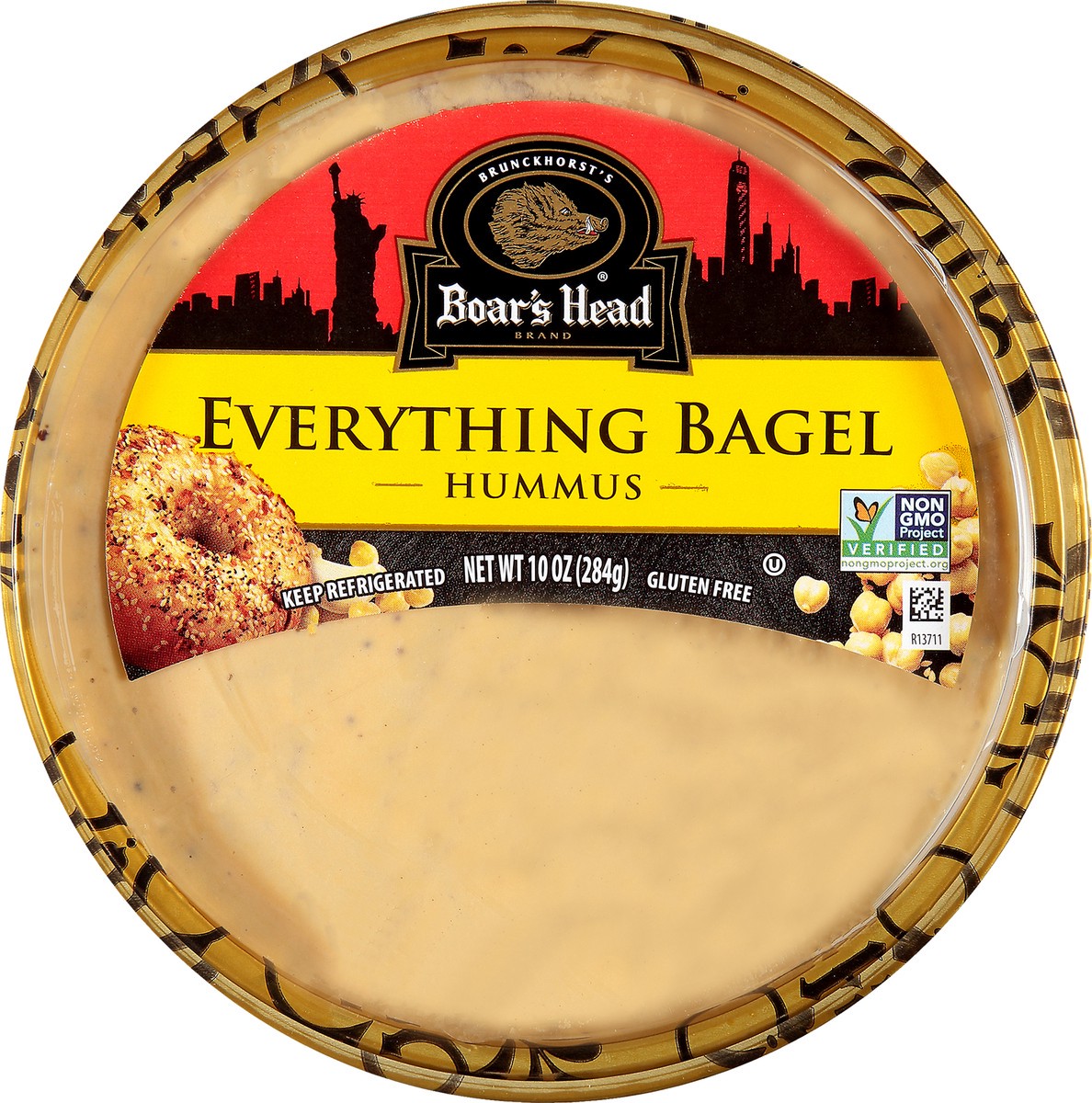 slide 3 of 9, Boar's Head Everything Bagel Hummus, 10 oz