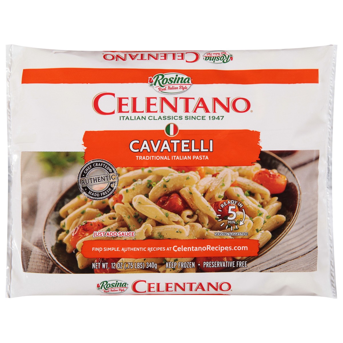 slide 1 of 9, Celentano Cavatelli, 12 oz