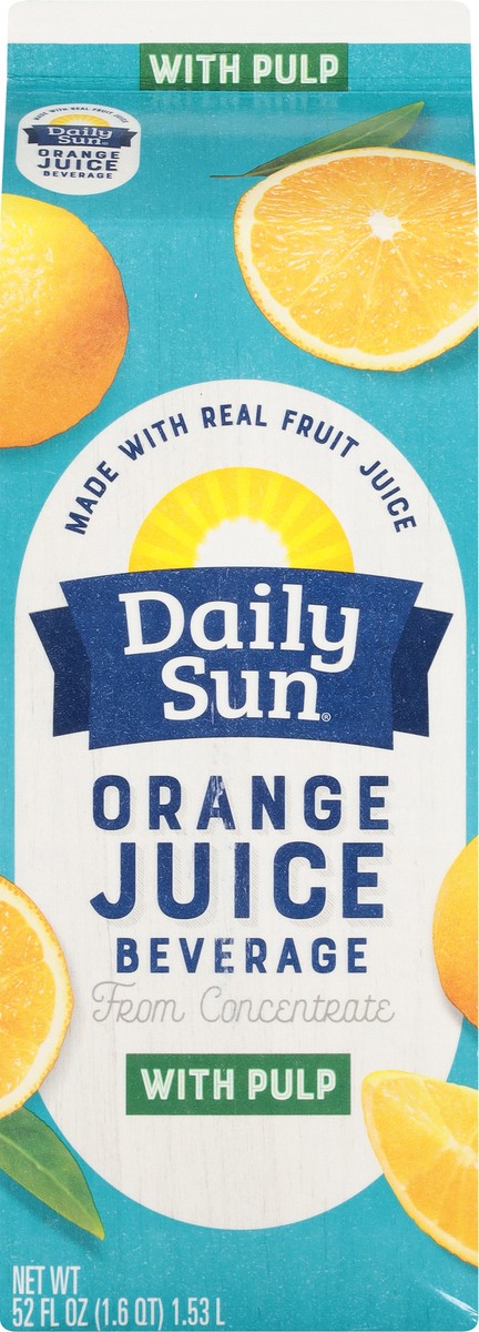 slide 9 of 13, Daily Sun with Pulp Orange Juice from Concentrate 52 fl oz, 52 fl oz