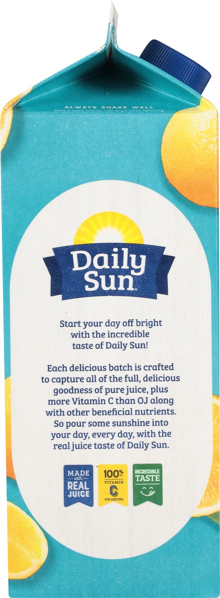 slide 8 of 13, Daily Sun with Pulp Orange Juice from Concentrate 52 fl oz, 52 fl oz