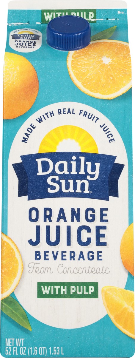 slide 5 of 13, Daily Sun with Pulp Orange Juice from Concentrate 52 fl oz, 52 fl oz