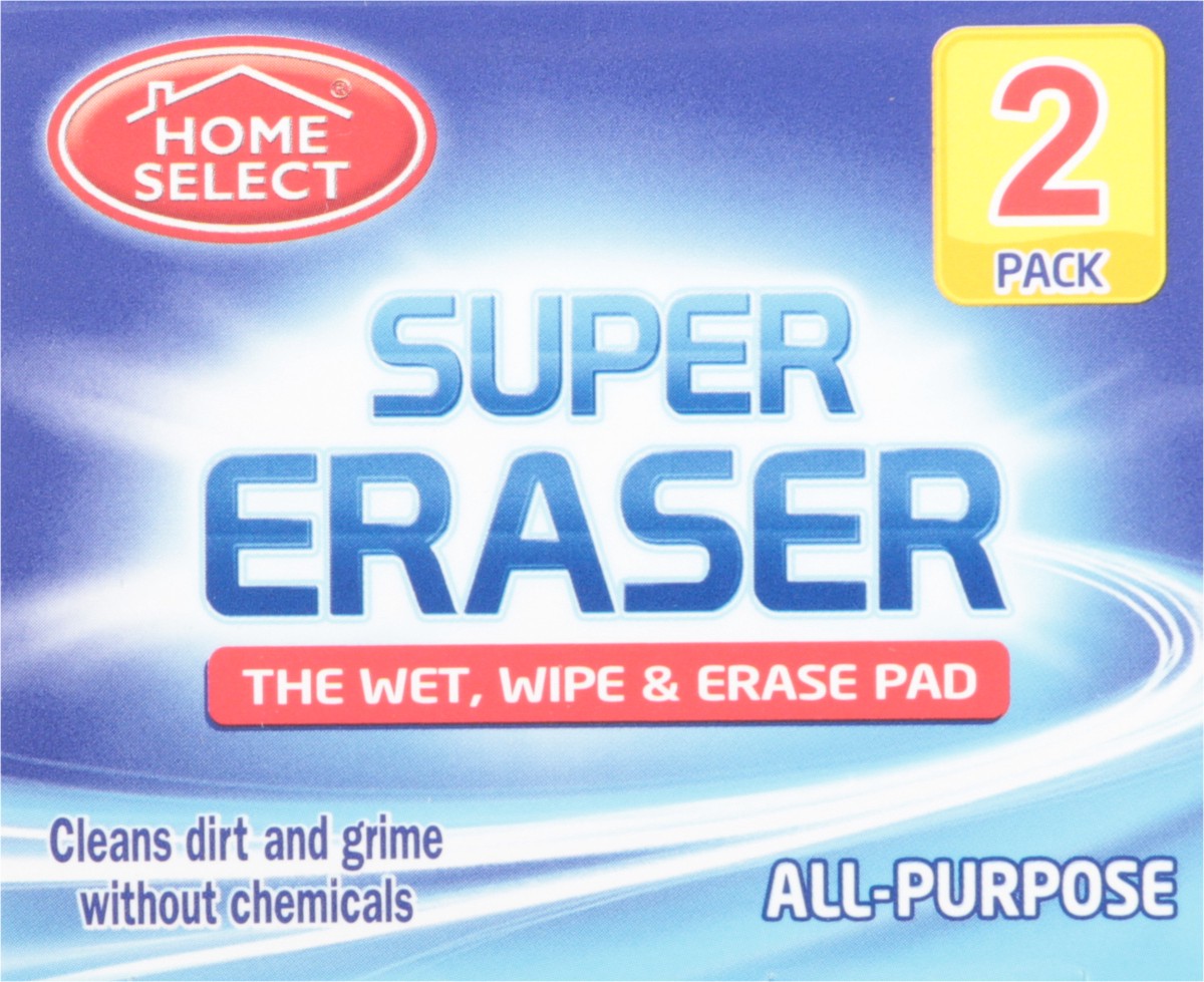 slide 9 of 9, Home Select All Purpose Cleaning Super Eraser 2 ea, 2 ct