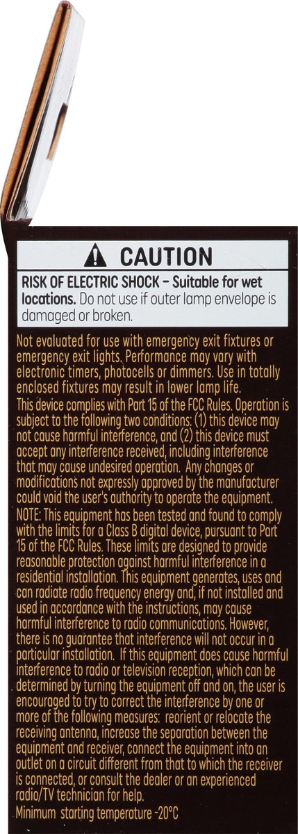 slide 6 of 12, GE Vintage Style 60 Watts Warm Candle Light Amber Glass LED Light Bulbs 2 ea, 2 ct