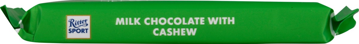 slide 6 of 12, Ritter Sport Ritter Milk Chocolate With Cashews - 3.5 oz, 3.5 oz