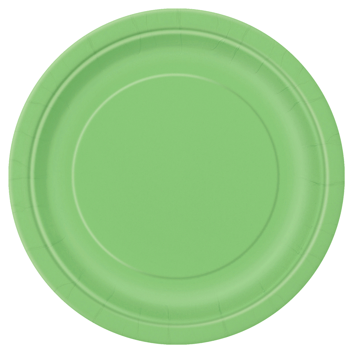 slide 1 of 1, Unique Industries Lime Green Dinner Plates, 50 ct